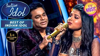 A R Rahman के सामने गाना गाते हुए Nervous हुई Arunita  Best Of Indian Idol Season 12 [upl. by Eimor]