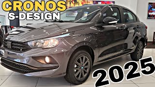 NOVO FIAT CRONOS DRIVE 13 MANUAL 2025 COM PACK SDESIGN ÓTIMO SEDAN [upl. by Salchunas]