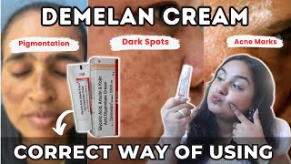 Can We Use Demelan Cream Everyday For Skin Brightening Pharmacy Brightening Cream Demelan [upl. by Sivat175]