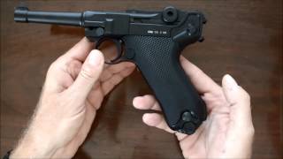 KWC P08 Luger review [upl. by Ative]