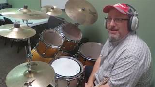 Drum Lesson  John Bonham Rock and Roll Ending [upl. by Ociral]