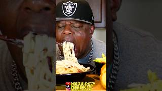 Creamy Shrimp Alfredo Pasta Mukbang shorts eating shrimpalfredo eating mukbang food [upl. by Tormoria383]