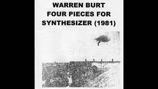 Warren Burt – Four Pieces For Synthesizer [upl. by Akinot816]