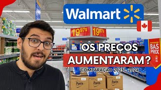 Mercado no Canada 🇨🇦 Preços Walmart 2024 [upl. by Carree]