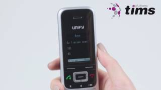 Gestion des appels Unify DECT openscape S [upl. by Mavilia]