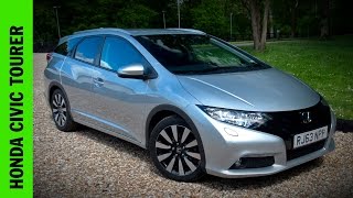 Honda Civic Tourer Review [upl. by Swiercz]