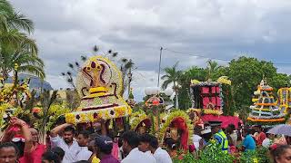 Thaipoosam Cavadee 2023 🌼🦚Muruga🦚🌼  Sockalingum Meenatchee Ammen Kovil Kailassam Mauritius [upl. by Aierdna]