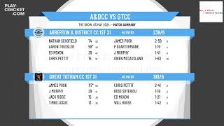 Abberton amp District CC 1st XI v Great Totham CC 1st XI [upl. by Giffy455]