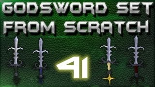 Godsword Set From Scratch Series  Episode 41  RuneShark Rune Shark and Born For PvM [upl. by Hewet276]