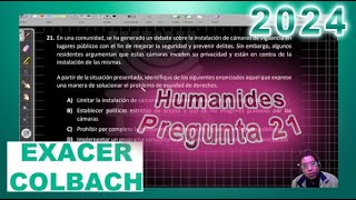 Humanidades 21 Exacer Guía 2024 [upl. by Sprung]