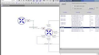 Automatic Network drawing using MS Visio [upl. by Varini249]