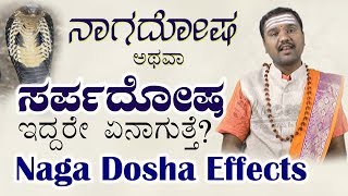 ಸರ್ಪ ದೋಷ  Sarpa dosha  kannada  Naga doshada parinamagalu [upl. by Lexine]