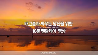 배고픔과 싸우는 당신을 위한 10분 멘탈케어 명상배고플때배고플때참는법배고플때보는영상 [upl. by Pollard]