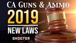 NEW 2019 CA GUN LAWS EXCLUSIVE PREVIEW  SH007ER ShopTalk [upl. by Aramaj]