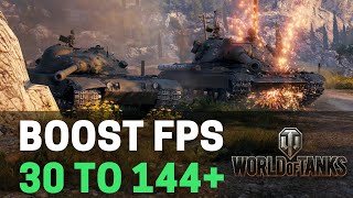 2023 BEST PC Settings for World of Tanks Maximize FPS amp Visibility [upl. by Ennad]