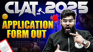 CLAT 2025 Application Form is out   Key Dates Fees amp Consortium News  CLAT [upl. by Nwahsd999]