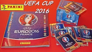 PANINI STICKER UEFA CUP 2016 new sticker for Panini Album [upl. by Refitsirhc840]