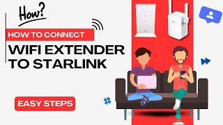 how to connect WIFI extender to starlink [upl. by Birck306]