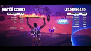 NEW T3500 TRAVIS SCOTT SKIN IN FORTNITE PS5  A HORDE RUSH VICTORY ROYALE WIN RANDOM SQUAD [upl. by Gwen]