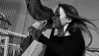 Ave Maria Harp Prelude in C major BWV 846 JS Bach Charles Gounod Seána Davey [upl. by Ahsennek]