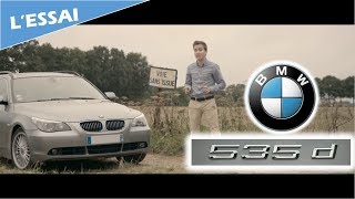 LEssai  BMW 535d E6061  Papa aime VRAIMENT le drift  Vilebrequin [upl. by Laden]