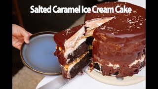 Salted Caramel Ice Cream Cake [upl. by Edyth205]