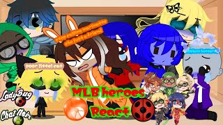 MLB heroes and villains React Tik tok Gacha club part 2 ☆ sorry if its not funny [upl. by Ahseinek]