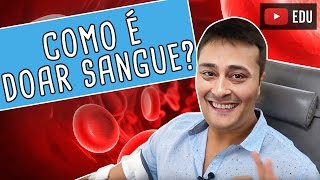 COMO É DOAR SANGUE  Prof Paulo Jubilut [upl. by Cassilda]