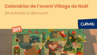 Calendrier de lavent 24 activités Village de Noël  Créalia [upl. by Ahseka159]