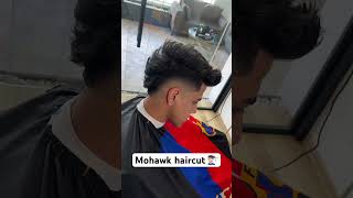 Mohawk haircut 💇🏻‍♂️ barber حلاقه بغداد haircut barbershop iraqi اكسبلور [upl. by Minabe192]