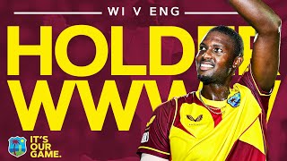 Holder Wins the Series With UNBELIEVABLE 4 Wickets in 4 Balls  West Indies Men v England T20I 2022 [upl. by Ellenwahs717]