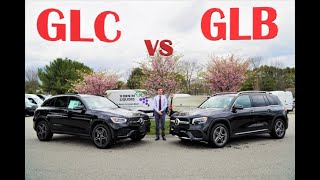 NEW 2020 MercedesBenz GLC300 VS GLB250 Comparison with Spencer [upl. by Briny381]