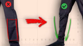 Slim Your Sweatpants In 2 Minutes PRO TUTORIAL [upl. by Ariayek]