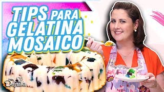 Cómo hacer Gelatina Mosaico Perfecta 👩‍🍳  Hasta la Cocina con Lucía Mena [upl. by Dempstor]