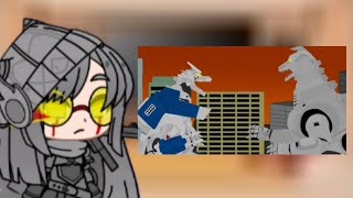 kaijus mechas react kiryu vs mechagodzilla heisei 11 parte 2 créditos raptor silver [upl. by Anaoy318]