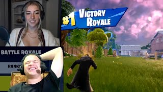 Hilarious Jynxzi plays OG Fortnite with KassieSmh New Girlfriend [upl. by Akenat]