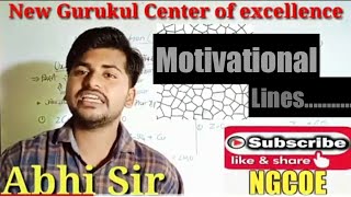 🔥🔥Motivational lines by Abhi Sir 🔥🔥🔥NGCOELife me kuc aisa kr jana [upl. by Cristina463]