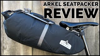 Arkel Seatpacker 15  Bikepacking Seat Bag  Install amp First Impressions [upl. by Lokcin]