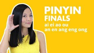 Learn Chinese Pinyin Compound Finals amp Nasal Finals  Mandarin Pinyin Pronunciation  Lesson 09 [upl. by Kelbee]