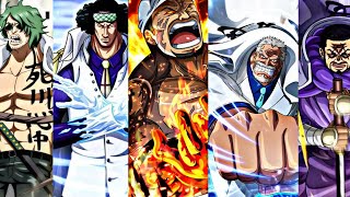 Top 10 Strongest Admirals in One Piece Ranked [upl. by Coniah]