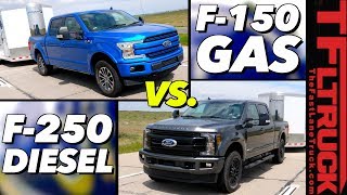 Do You Really Need a Heavy Duty Truck to Tow 9000 lbs Ford F150 vs F250 MPG Review [upl. by Dail]