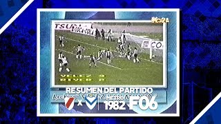 RESUMEN  River 2 Vs Velez 3  Metropolitano 1982  Fecha 06 [upl. by Strepphon]