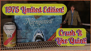 CRUSH IT LIKE QUINTNarragansett 1975 Limited Edition Retro Lager [upl. by Cristina]