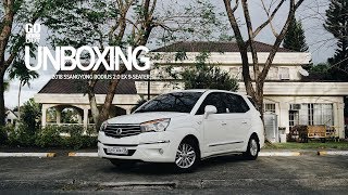 The 2018 SsangYong Rodius 20 EX 9Seater Go Flat Out Unboxing [upl. by Anyrtak]