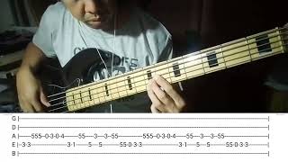 Permanent Holiday  Mike Love bass tabs [upl. by Tima]