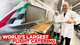 World’s Largest Airline Kitchen  Emirates Flight Catering [upl. by Oflunra385]