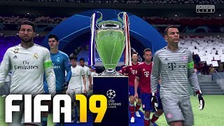 FIFA 19 CHAMPIONS LEAGUE FINAL IN CAREER MODE  FULL GAME AND CUTSCENES [upl. by Dode]