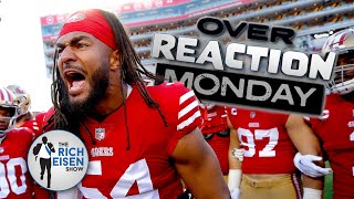 Overreaction Monday Rich Eisen Talks 49ers Jets Cowboys Dolphins Ravens Michigan amp More [upl. by Ahusoj]