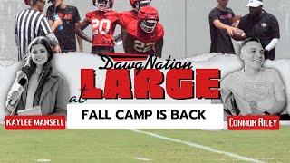 What we learned from UGA’s first day of fall camp  DawgNation at Large [upl. by Maurili]