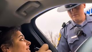 Cop INSTANTLY Regrets Confronting This TikToker [upl. by Akineg]